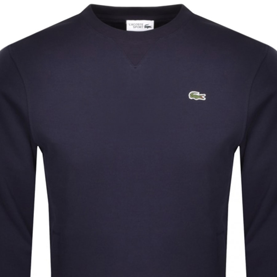 Alternative Image for ProductLacoste Sport Crew Neck Sweatshirt Navy2